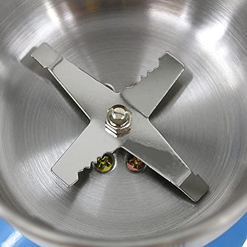 HYDDNice 4 Blades Electric spice Grinder 10s Rapid speed Spice Herb Mill for Spice, Seasonings, Seeds, Cereals