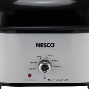 Nesco MWR18-47 Electric Roaster, standard, Silver