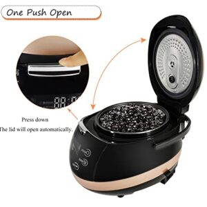 Fully Automatic Pearl Pot Pearl Tapioca Cooker Pearl Maker 5L for Boba Tea & Bubble Tea & Milk Tea Touchscreen 110V