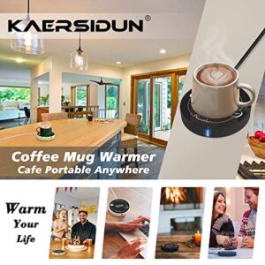 Coffee Mug Warmer, Mug Warmer for Desk with Gravity Switch Suitable for Home and Office Use, Cup Warmer for Coffee, Milk and Tea, Gift, Candle Warmer