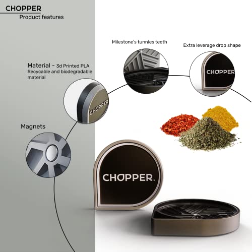 CHOPPER. Original Drop Shape Spice Grinder