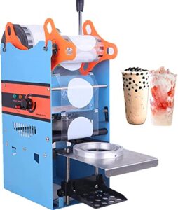 manual cup sealing machine 300-500 cups/hour electric cup sealer for 180mm tall &95mm cup 110v us plug