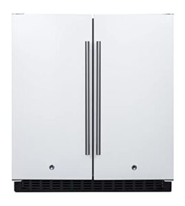 5.4 cu. ft. frost-free refrigerator-freezer, white