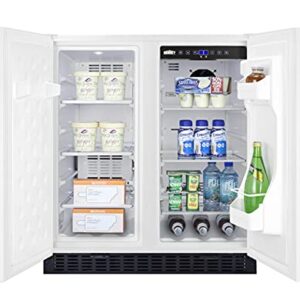 5.4 Cu. Ft. Frost-Free Refrigerator-Freezer, White