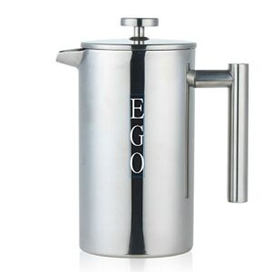 ego stainless steel french press