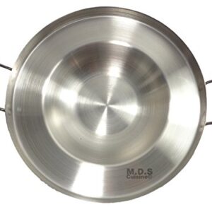 16" Inch Comal Stainless Steel Concave Frying Gas Stove Outdoors Heavy Duty Acero