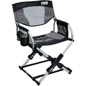gci outdoor pico arm chair outdoor folding camping chair with carry bag