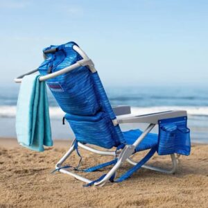 Tommy Bahama Backpack Beach Chair,Aluminum, (Sailfish and Palms)