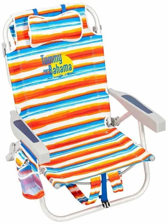 Tommy Bahama Backpack Beach Chair,Aluminum, (Sailfish and Palms)