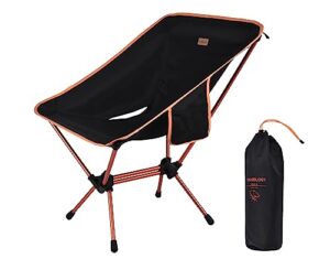 trekology portable camping chairs for adults, yizi 2.0 portable folding camp chairs, adults backpacking chair travel chair small portable chairs lightweight foldable compact camping chair hiking chair