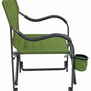 ALPS Mountaineering Camp Chairs for Adults - Comfortable Padded Polyester Fabric Over Sturdy Wide Aluminum/Steel Frame with Tall Back, Folds Flat, Cactus