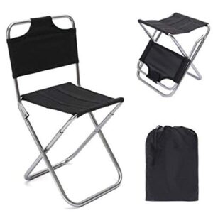 firecolor folding camping chair aluminum alloy heavy duty support fishing hiking gardening beach chair