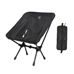 longshengda lightweight camping chair aluminum alloy folding moon chair portable for outdoor hiking picnic fishing beach bbq