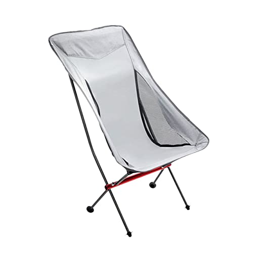 BESPORTBLE 1pc Aluminum Alloy Moon Chair Barstool Chairs Portable Folding Chairs Foldable Chairs Outdoor Camping Chair Foldable Portable Beach Chair Back Support Camping Chair Beach Stool