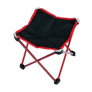 chenghuixin ultralight outdoor portable mini folding chair aluminum alloy fishing chair (color : black, size : large)