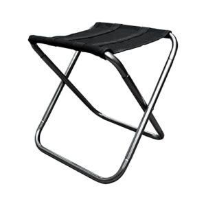pine field folding chair with dedicated storage bag, gunmetal gray