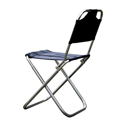 CHENGHUIXIN Outdoor Folding Chair Aluminum Alloy Fishing Camping Chair BBQ Stool Folding Stool Portable Picnic Travel Chair