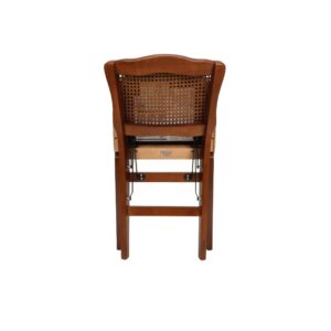 Stakmore French Cane Back Folding Chair Finish, Set of 2, Fruitwood