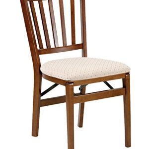 Stakmore School House Folding Chair Finish, Set of 2, Fruitwood