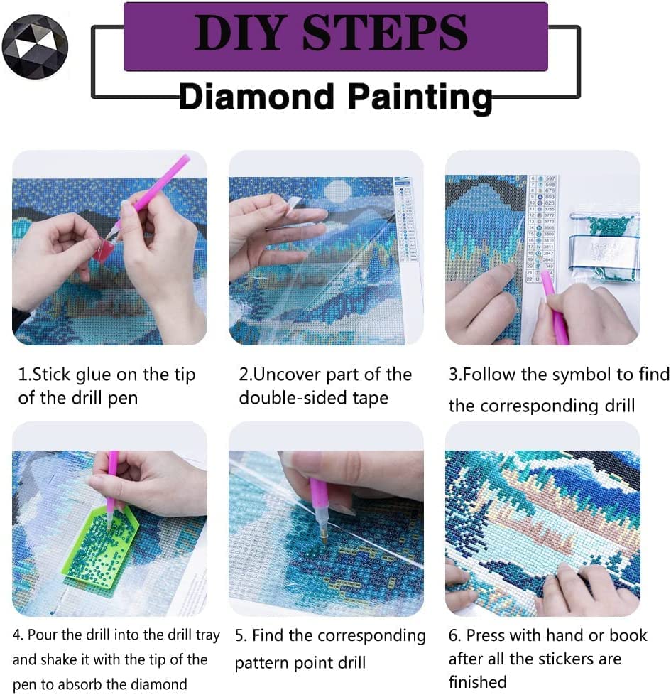 Cardinal Birds Diamond Painting Kits for Adults Beginners - Inspirational 5D Full Drill Round Diamond Art Kits Diamond Dots Paintings with Diamonds Gem Art Picture Crafts Home Decor