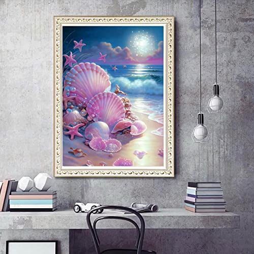 Pormipone Diamond Painting Kit for Adults,Diamond Art Kits,5D Diamond Painting Kit Full Drill Round for Wall Decor,Gift(12x16)