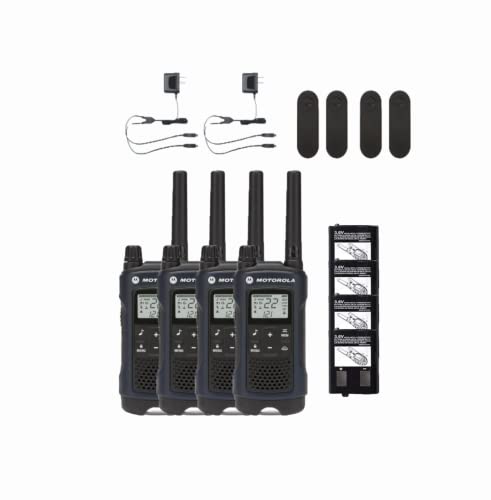 Motorola Talkabout T460 Two Way Radio 4-Pack Walkie Talkies