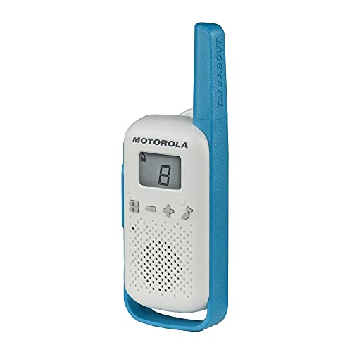 Motorola Solutions Motorola Talkabout T114 White/Blue 16 Mile 2 Way Radio Two Pack