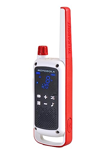 Motorola Solutions Red Cross T478 Talkabout White Rechargeable Emergency preparedness 35-Mile 2-Way Radio