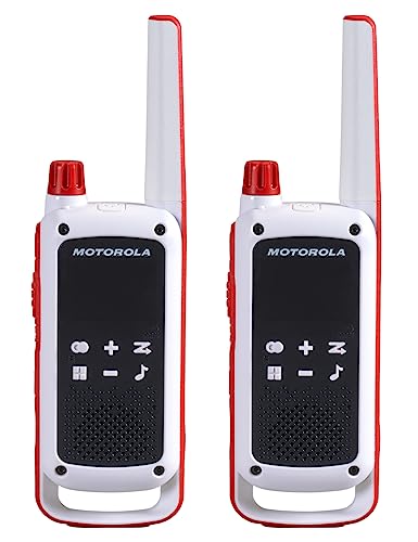 Motorola Solutions Red Cross T478 Talkabout White Rechargeable Emergency preparedness 35-Mile 2-Way Radio