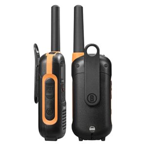 New Bushnell LPX650 Walkie Talkies - Waterproof Long Range Two Way Radios, IP67 Rugged Floating Design, USB-C Rechargeable - Equipped for Wherever Life Takes You (2 Pack)