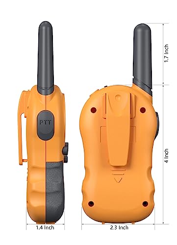 FOREDOM FD688 Rechargeable Walkie Talkies for Kids Long Range with Flashlight, 2 Pack