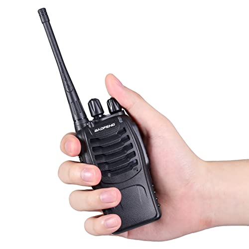 Talkie Walkie BF-888S 1 Pair of Charging interphones 16 Channel Professional Radio Communication walkie Talkie for Construction Restaurants and supermarkets etc