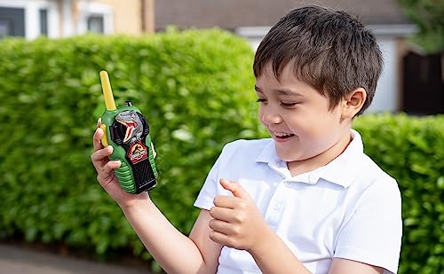 ekids Jurassic Park Toy Walkie Talkies for Kids, Indoor and Outdoor Toys for Kids and Fans of Jurassic Park Toys