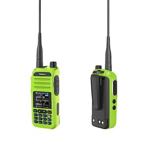 talkpod a36plus gmrs handheld radio ham walkie talkie 512 channel, am air vhf uhf 7-band receive