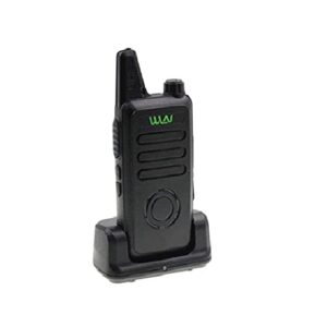 wln kd-c1plus mini handheld portable tway radio walkie talkie uhf transceiver radio with dock charger