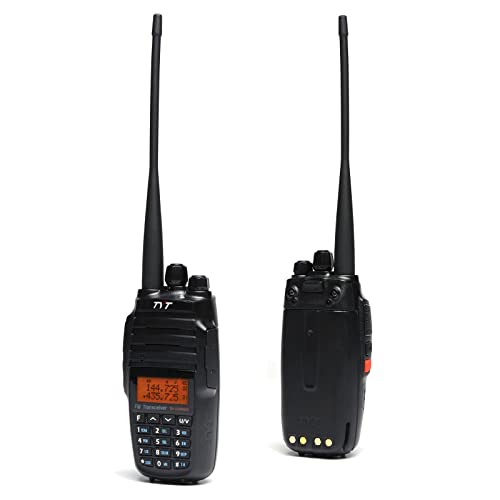 TYT TH-UV8000D 10Watts High Power Walkie Talkies Cross-Band Repeater Handheld Transceiver VHF UHF Dual Band Two Way Radio with Backup Batteries Speaker Mic (2 Pack)