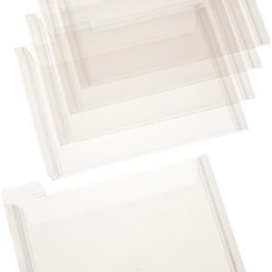 Totally-Tiffany SP5PK Stamp Storage Pockets (5 Pack), 7.5" by 6", Clear