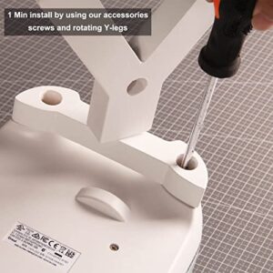 𝗟𝗢𝗣𝗔𝗦𝗔 Stand Legs Compatible with Cricut Maker 3 and Maker, Cricut Maker Accessories and Supplies for Save Space, Cricut Stand for Organize and Storage (Maker Series Machine Only)