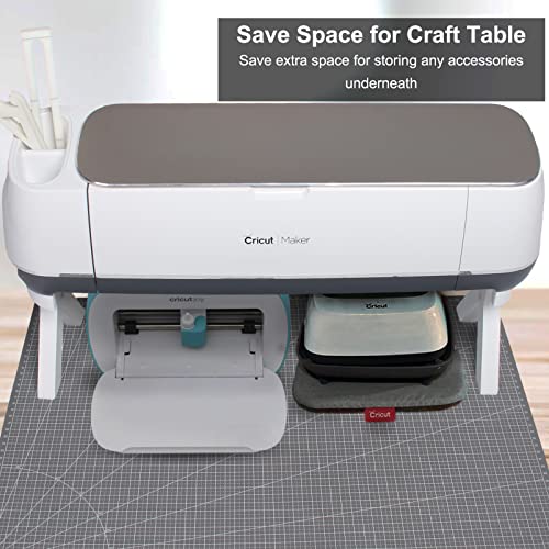 𝗟𝗢𝗣𝗔𝗦𝗔 Stand Legs Compatible with Cricut Maker 3 and Maker, Cricut Maker Accessories and Supplies for Save Space, Cricut Stand for Organize and Storage (Maker Series Machine Only)