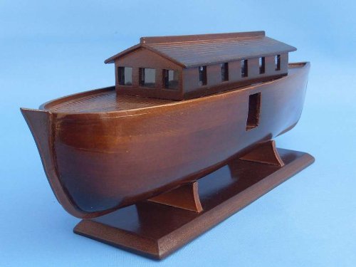 Hampton Nautical Noah's Ark Ship, 14"