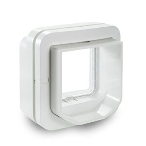 SureFlap Dual Scan Microchip Cat Flap, White