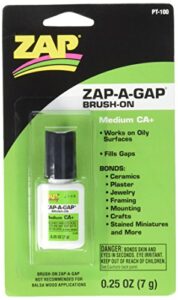 pacer technology (zap) brush on zap a gap adhesives, 1/4 oz