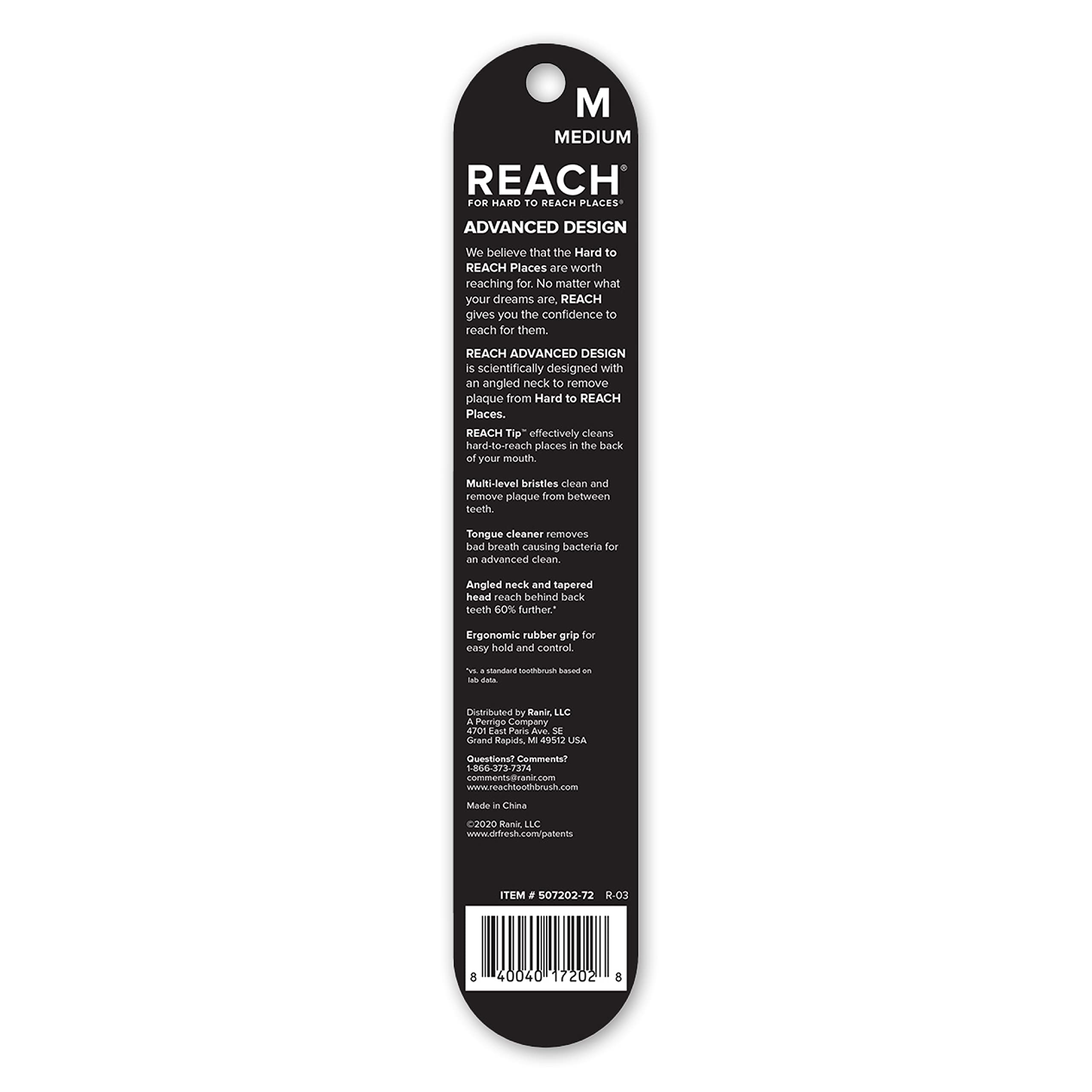 Reach Advanced Design Medium Adult Toothbrush