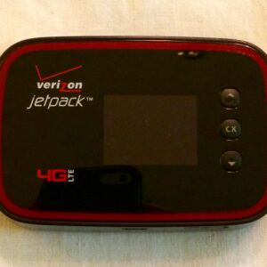 Verizon Wireless MHS291L Jetpack 4G LTE Global Ready Mobile Hotspot with No Warranty - No Contract