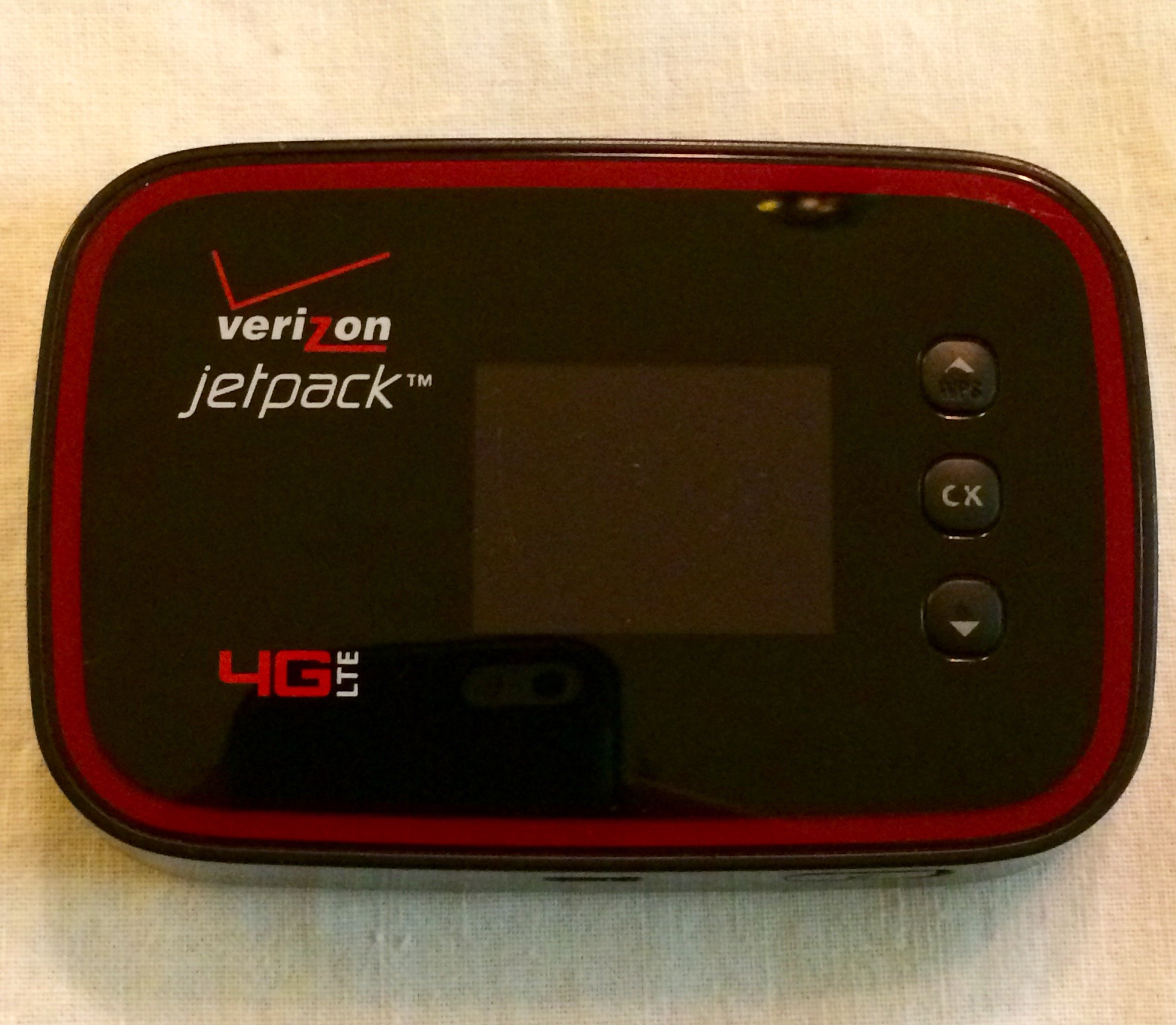 Verizon Wireless MHS291L Jetpack 4G LTE Global Ready Mobile Hotspot with No Warranty - No Contract