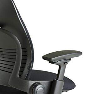 Steelcase Office Chair, Black - 5" Cylinder