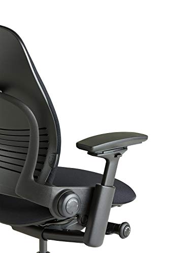 Steelcase Office Chair, Black - 5" Cylinder