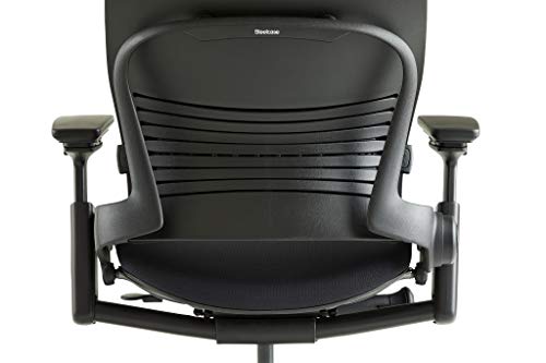 Steelcase Office Chair, Black - 5" Cylinder