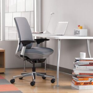 Steelcase Amia Fabric Office Chair, Black