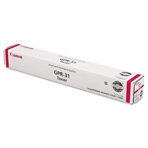 canon 2798b003aa (gpr-31) toner cartridge, magenta - in retail packaging